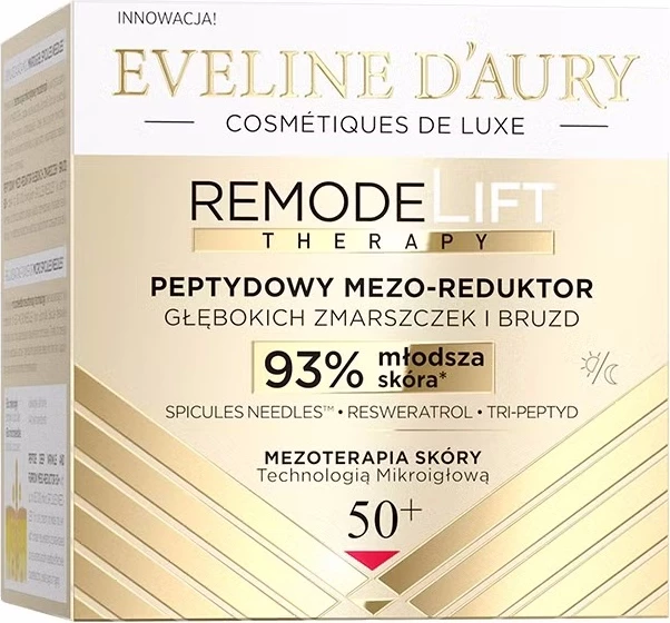 Krem fytyre për femra Eveline d'Aury Remodelift Therapy Peptide Meso-Reducer 50+, 50ml