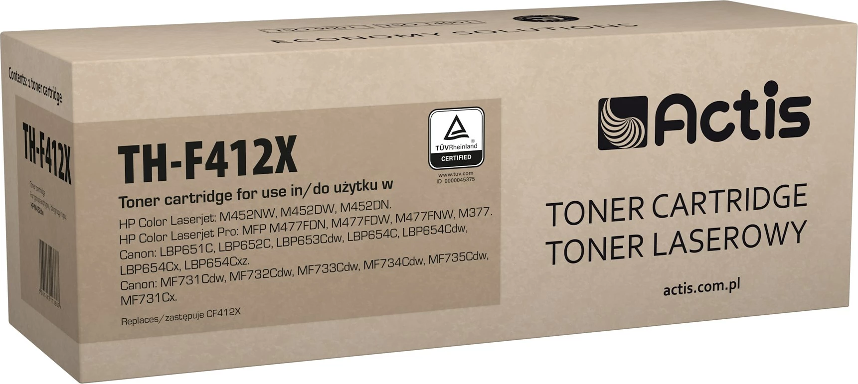 Toner zëvendësues Actis për printer HP, Standard; 5000 fletë