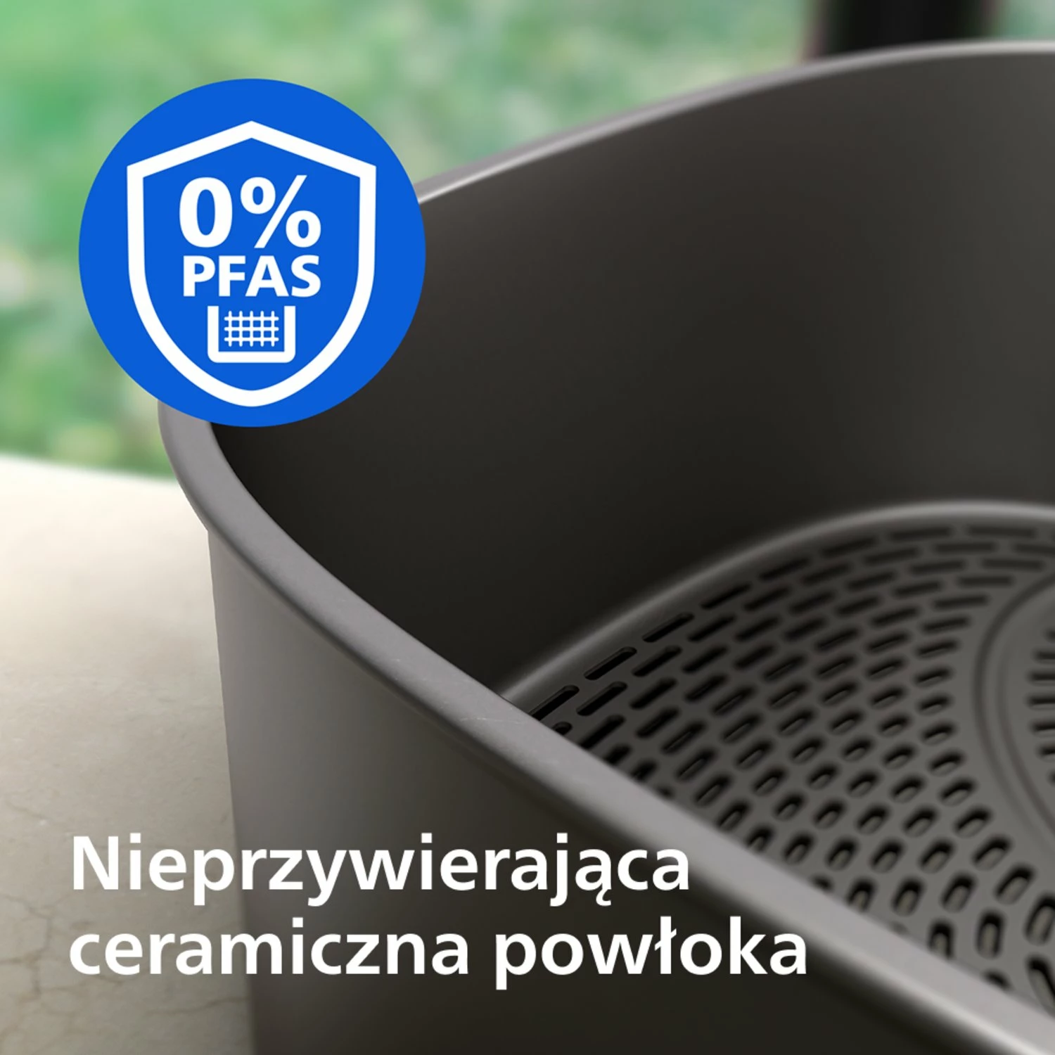 Fritezë pa vaj Philips 4000 Series NA462/70 10L 2750W me dy shporta, touch, e zezë