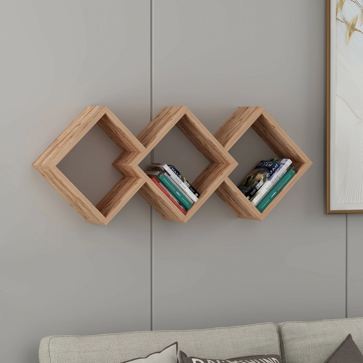 Raft muri Skye Decor, ngjyrë Atlantic Pine