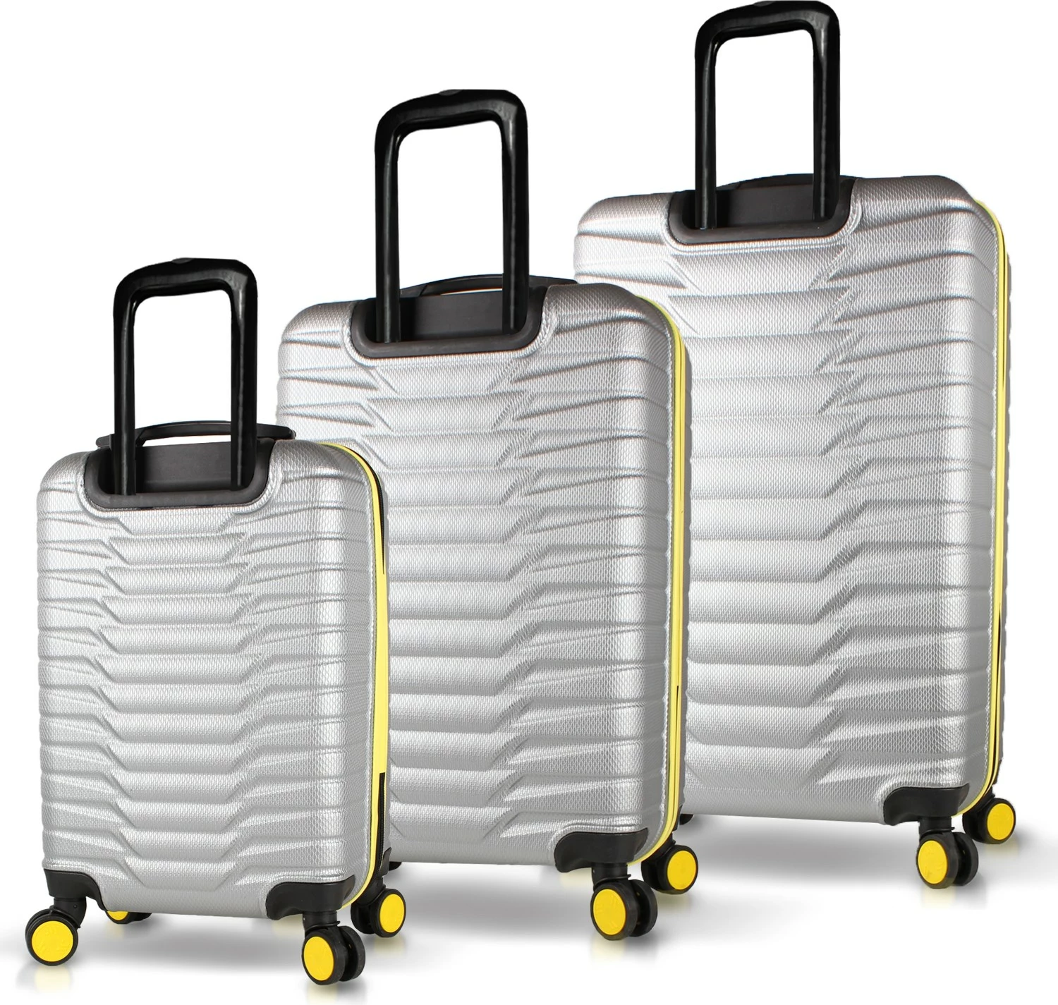 Set valixhesh (3 copë), Zoozie Bags, 5561, ngjyrë gri