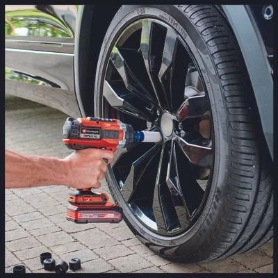 Impaktues Einhell Impaxxo 18/400, brushless, 18V, 400Nm, i zi/kuq