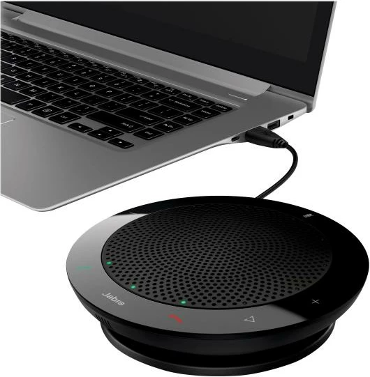 Altoparlant konferencash USB Jabra Speak 410 MS (7410-109/7410109), i zi, me kuti udhëtimi