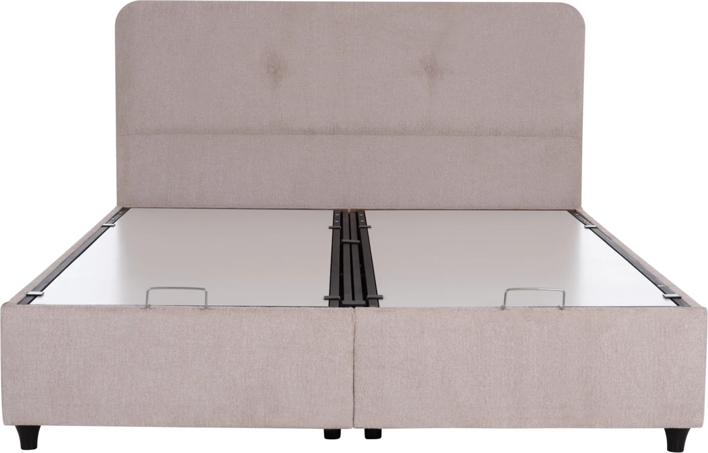 Krevat dopio me hapësirë për depo, stof bezh, DOLORES FH631.32, për dyshek 160x200cm