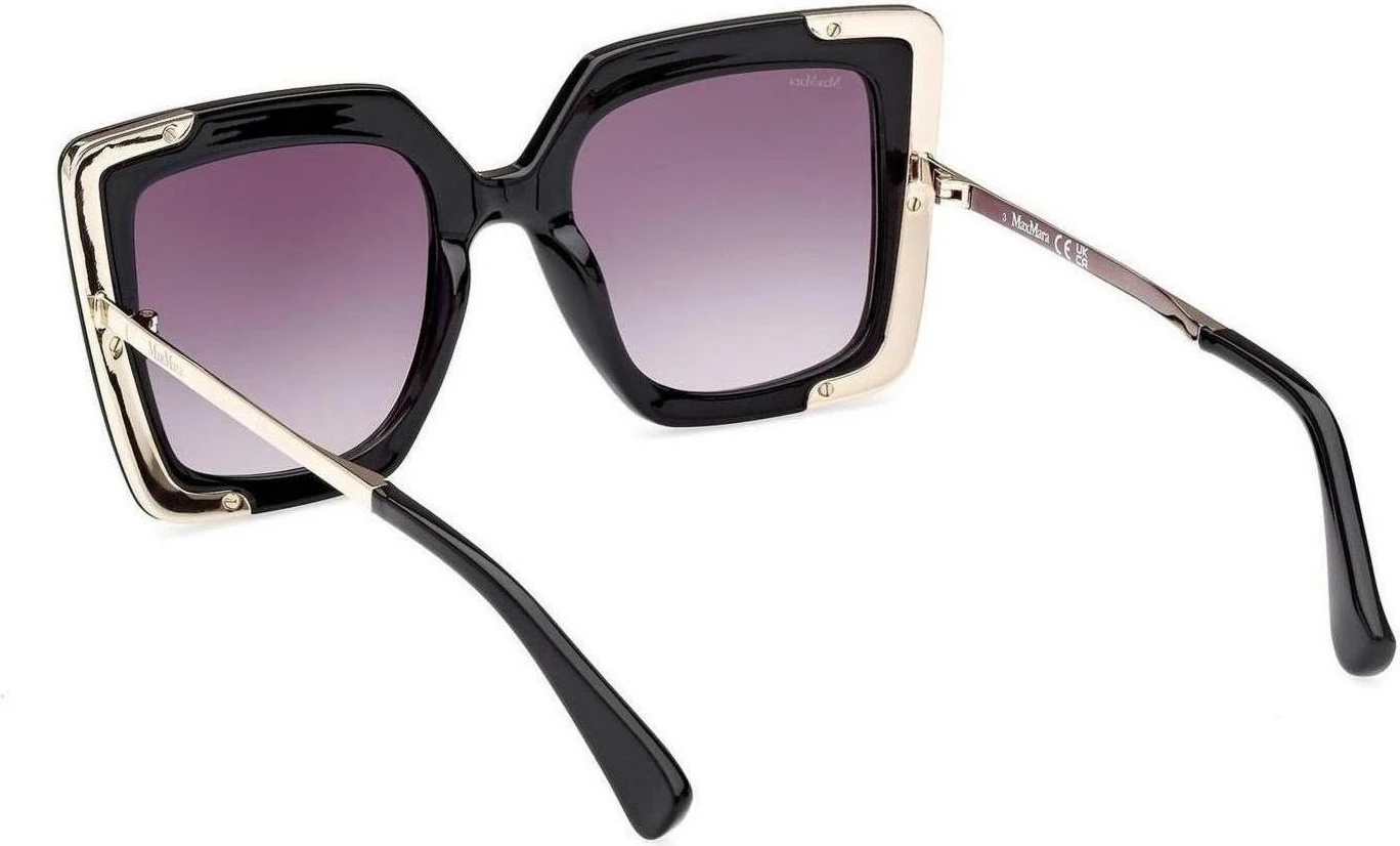 Syze dielli për femra Max Mara DESIGN4 MM0051 01B, të zeza [Madhësia: 52]