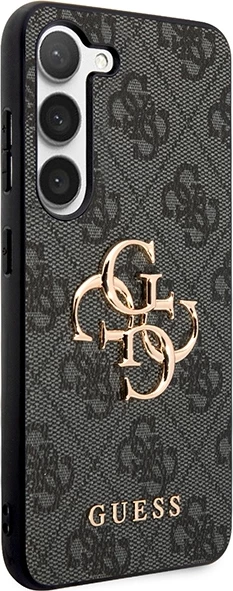 Mbështjellës Guess 4G Big Metal Logo për Samsung Galaxy A55, i zi