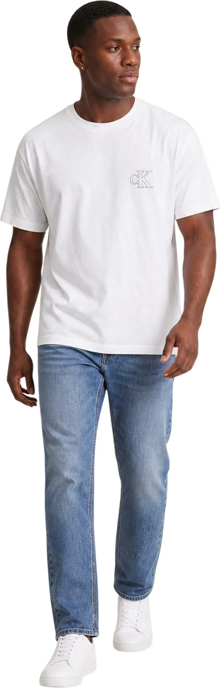 Maicë për meshkuj Calvin Klein Jeans LV04RG220G, e bardhë [Madhësia: L]