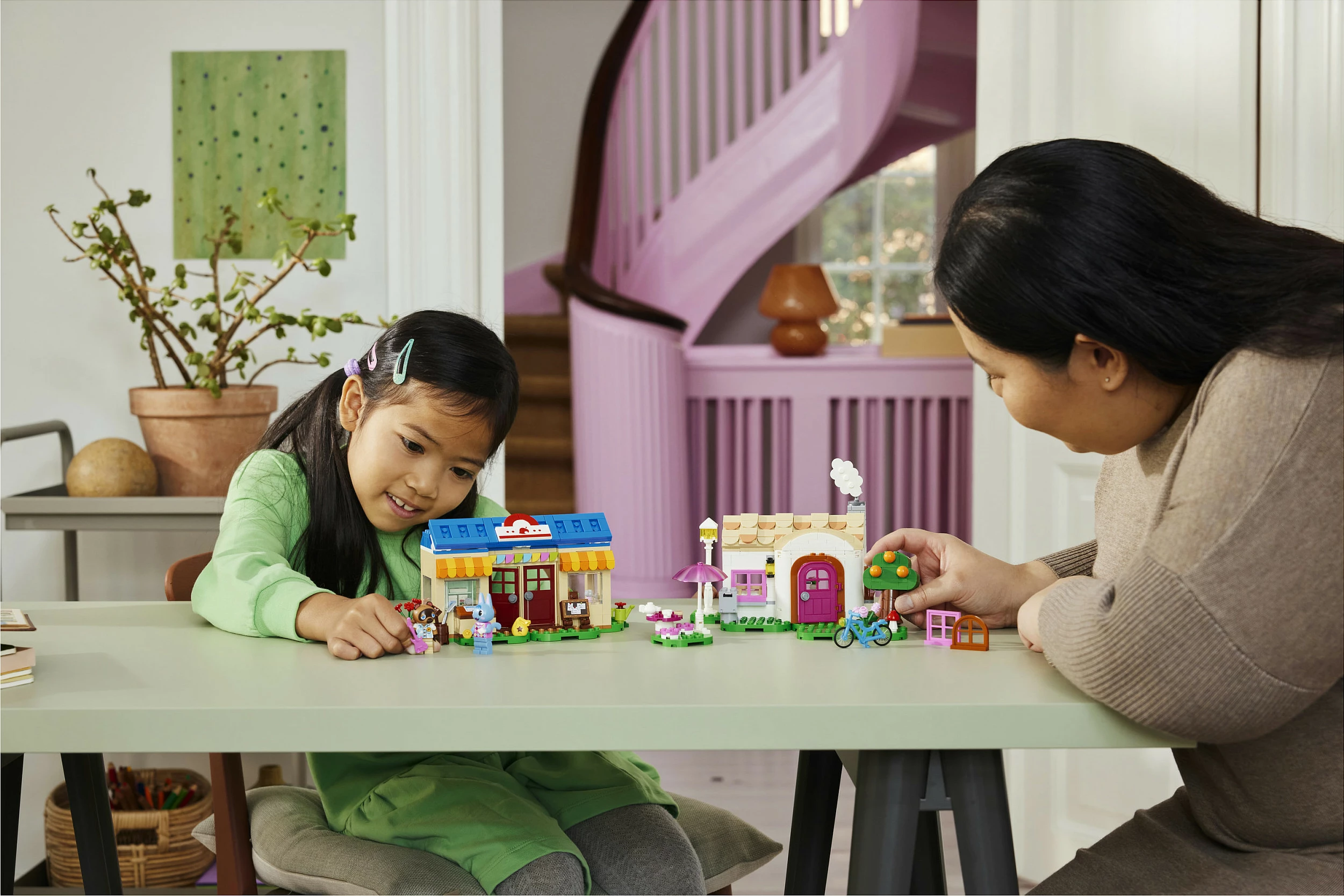 Set ndërtimi LEGO Animal Crossing 77050, 535 pjesë, shumëngjyrësh