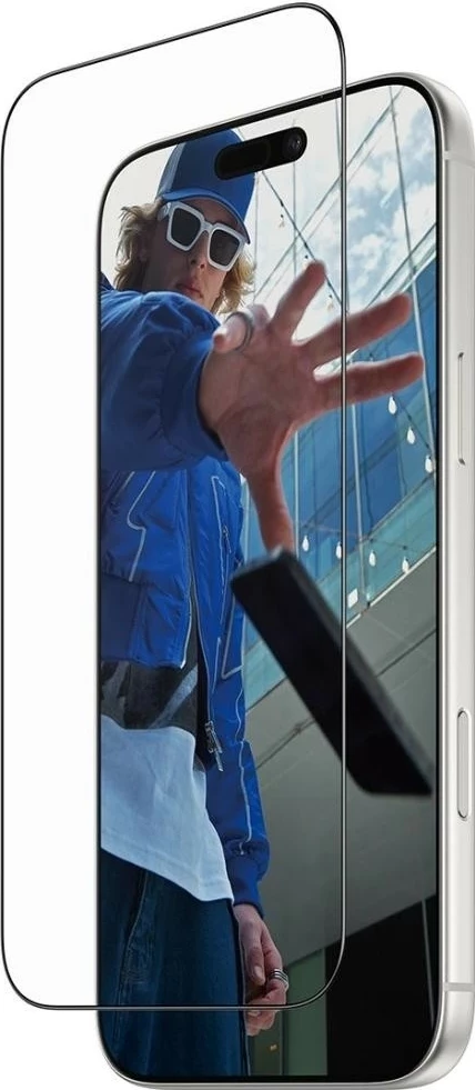 Xham mbrojtës PanzerGlass Ultra-Wide Fit Fastfit për iPhone 17 Pro Max transparent