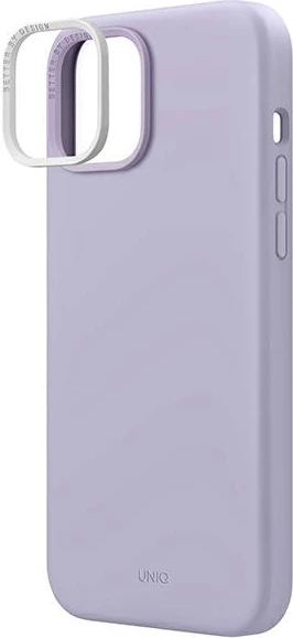 Mbështjellës UNIQ Lino për iPhone 14 Plus, Violet