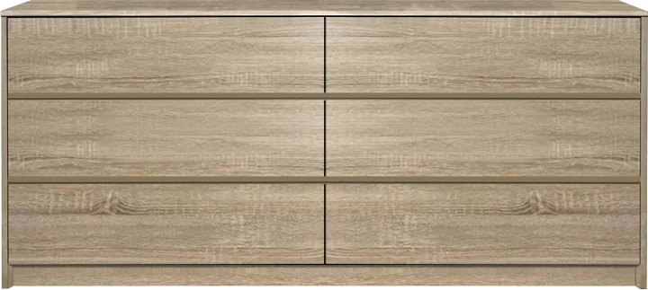 Kuanger mdf me sirtarë, ngjyrë natyrale, 120x40x70cm