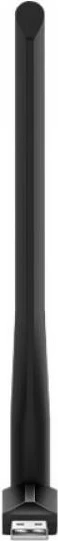 Adapter Wi‑Fi USB, TP-Link Archer T600U Plus, AC600 dual-band me antenë 5 dBi, e zezë
