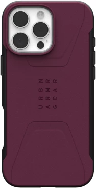 Mbështjellës UAG Civilian MagSafe për iPhone 16 Pro Max, Kuq