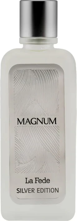Eau de Parfum për meshkuj La Fede Magnum Silver Edition, 100ml