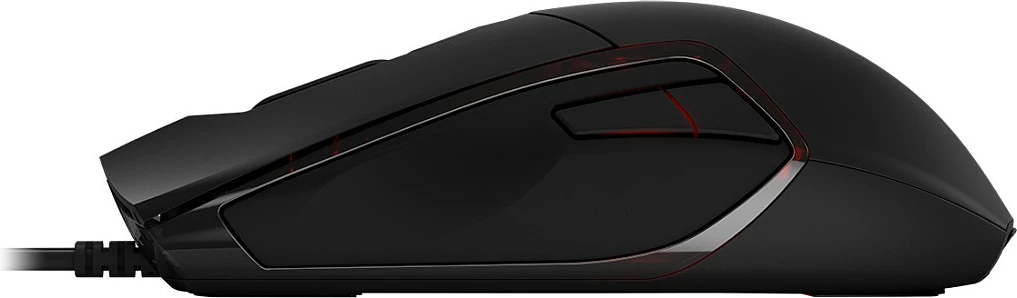 Maus Cherry MC 3.1, Ambidextrous, Optik, USB Type-A, 5000 DPI, Ngjyrë e zezë