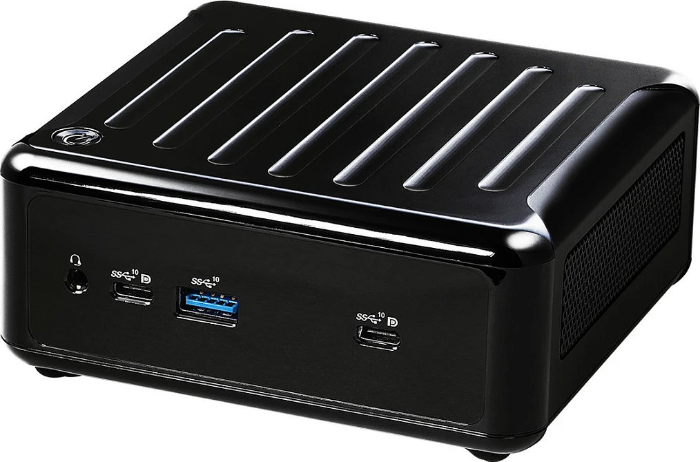 Mini kompjuter barebone ASRock NUC BOX-1165G7, 0.6L, 2x LAN, 2x HDMI, DP 1.4, M.2/SATA, deri 64GB RAM, i zi
