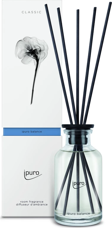 Aromë dhome IPURO Classic Balance, qelq, 240ml, 8x8x30cm