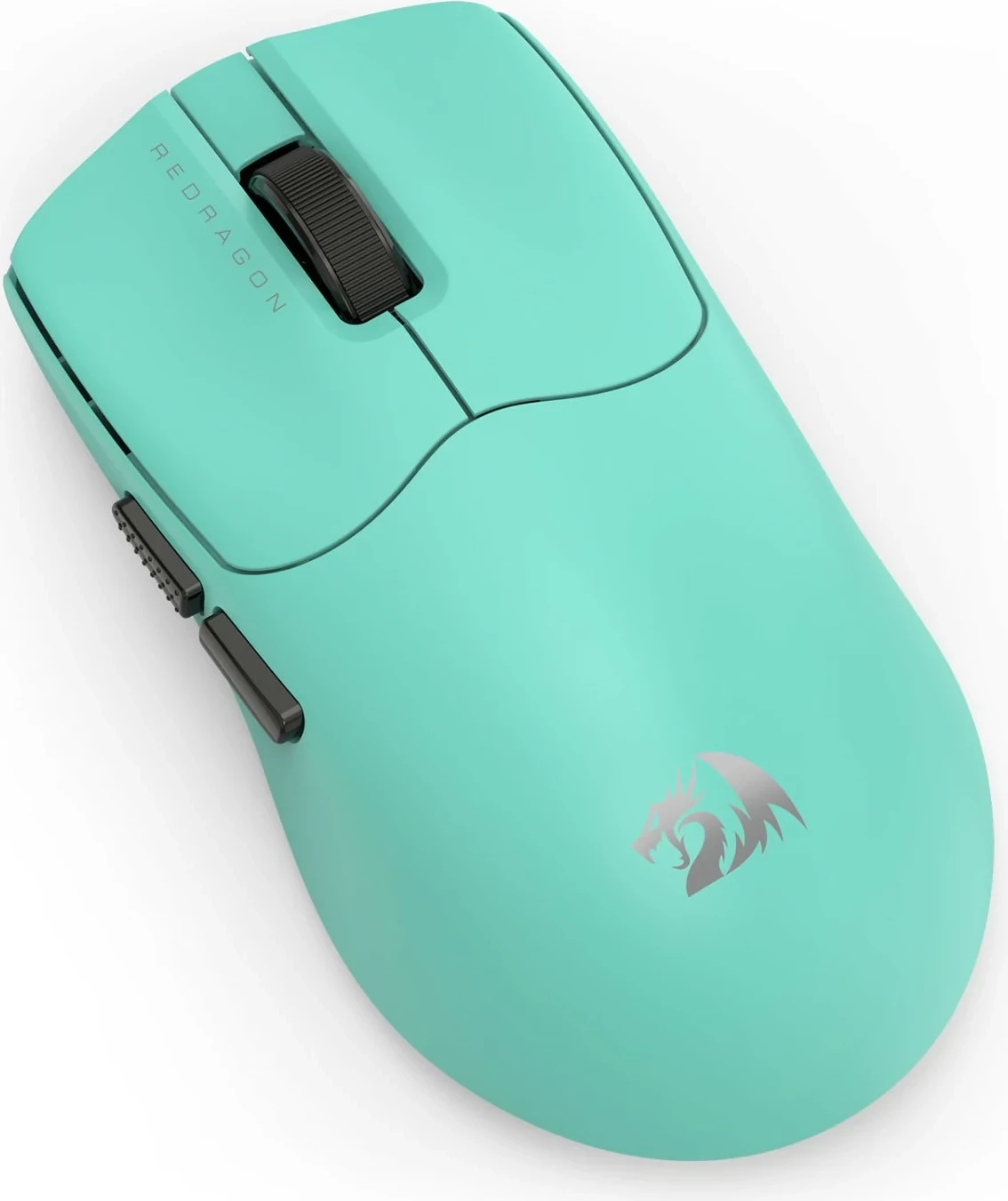 Maus gaming Redragon Axion M933, wireless Bluetooth/2.4G + USB-C, 45000 DPI, 60 g, turkiz