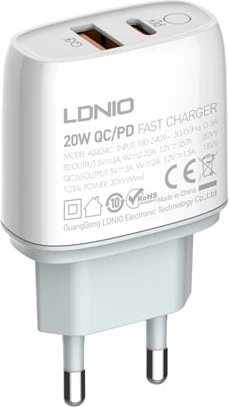 Karikues Ldnio 20W Switch Control Fast Charger