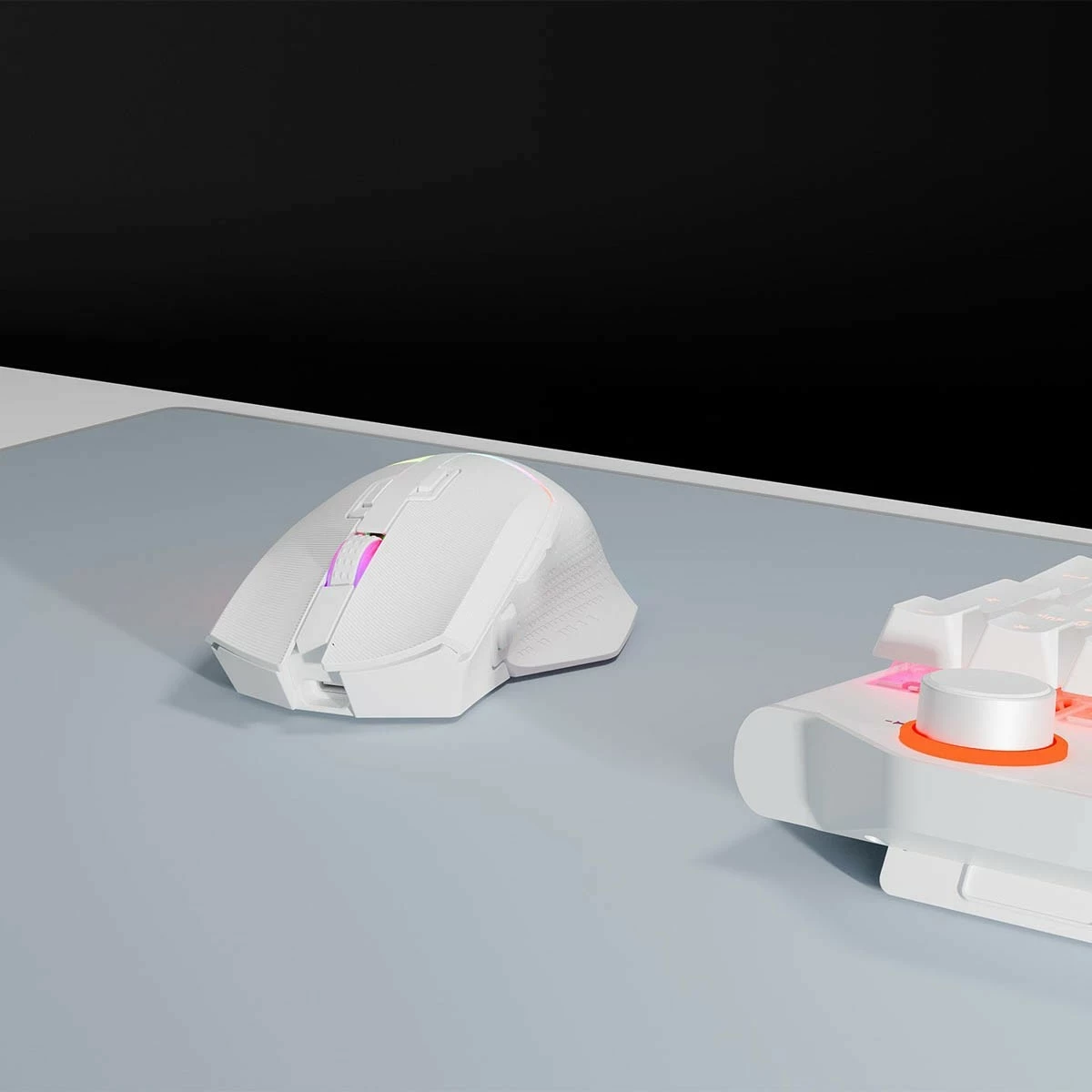 Maus Rampage Drop M3 V2, 24000 DPI, RGB, i bardhë