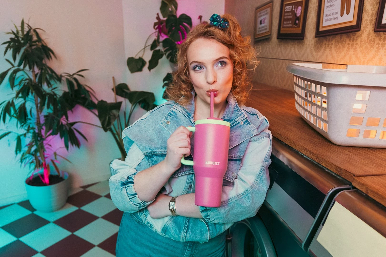 Termus Kambukka Rio Tumbler 950ml, Bubblegum Mint