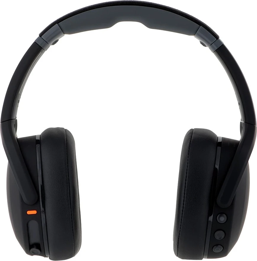 Kufje Skullcandy Crusher Evo, me dhe pa tela, për biseda/muzikë, USB Type-C, Bluetooth, ngjyrë e zezë