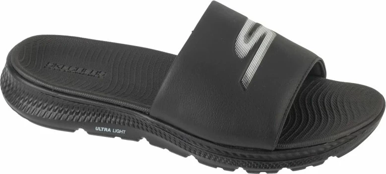 Sandale Skechers për meshkuj, të zeza [Madhësia: 42]