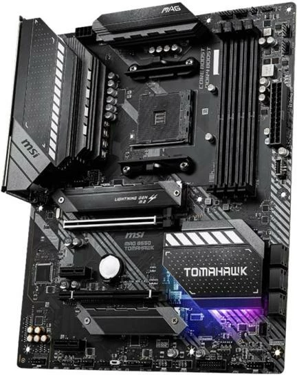 Pllakë amë MSI MAG B550 Tomahawk ATX Socket AM4 7C91-001R e zezë