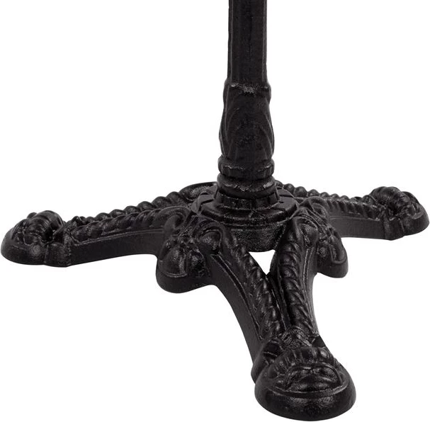 Bazë tavoline prej gize, ngjyrë e zezë, FH441, 43x43