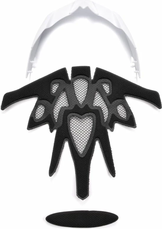 Helmetë biçiklete Meteor uniseks, e bardhë