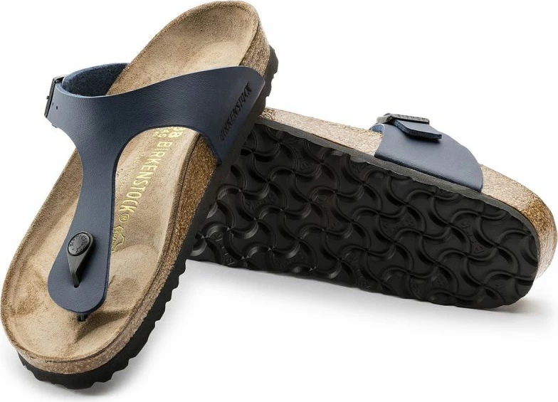 Sandale flip-flop për meshkuj Birkenstock, të kaltra [Madhësia: 44]