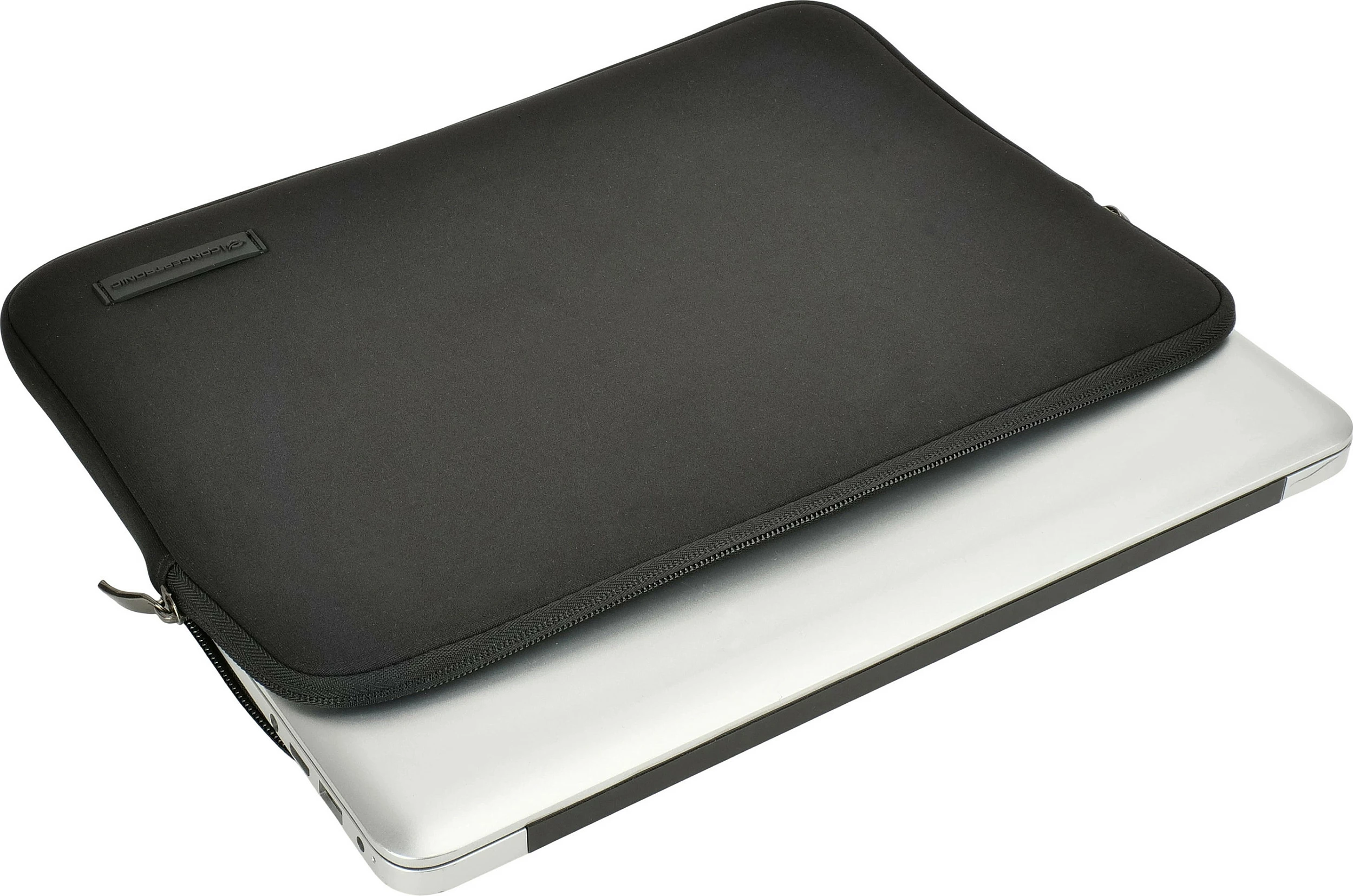Mbështjellës për laptop Conceptronic 12" (deri 30 cm), me zingjir, i zi