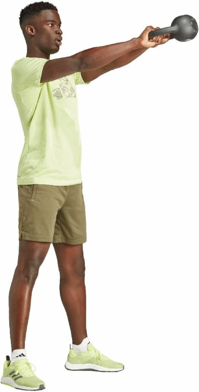 Maicë stërvitore adidas për meshkuj, e gjelbër