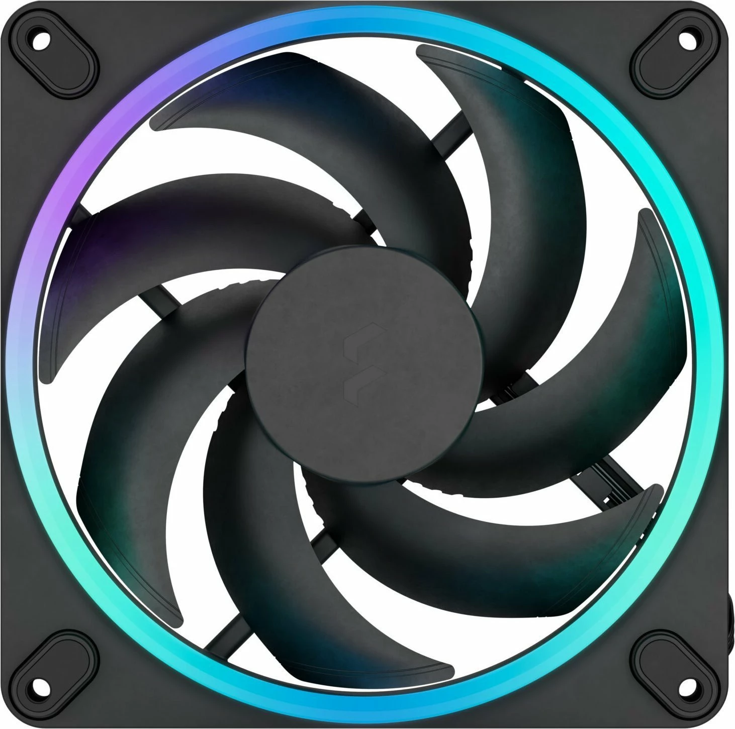 Ventilator PC Fractal Design Momentum 14 RGB 140mm ARGB PWM 3-pack, zi
