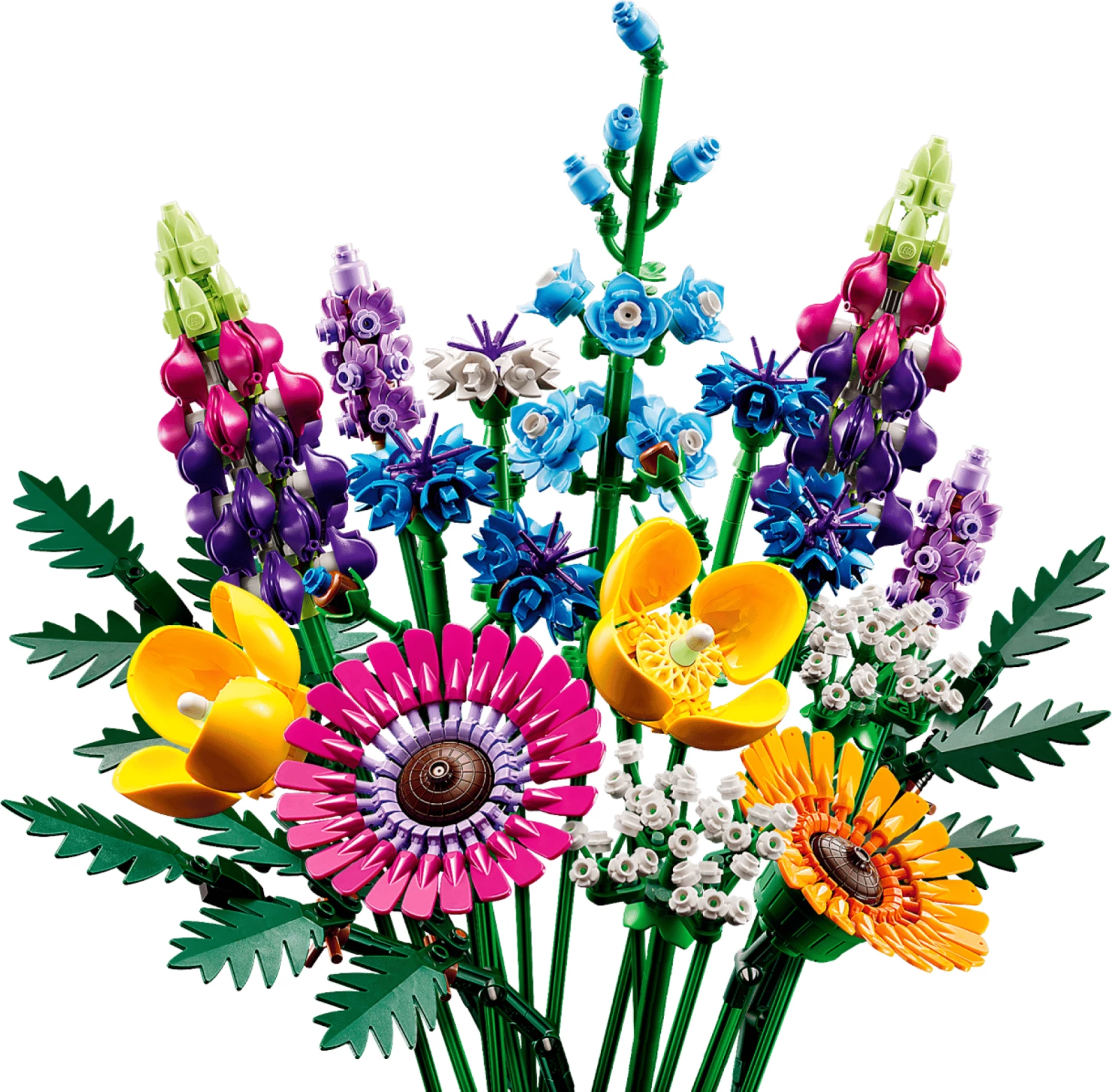 Set ndërtimi LEGO Botanicals Wildflower Bouquet 10313, 939 copë, 18+