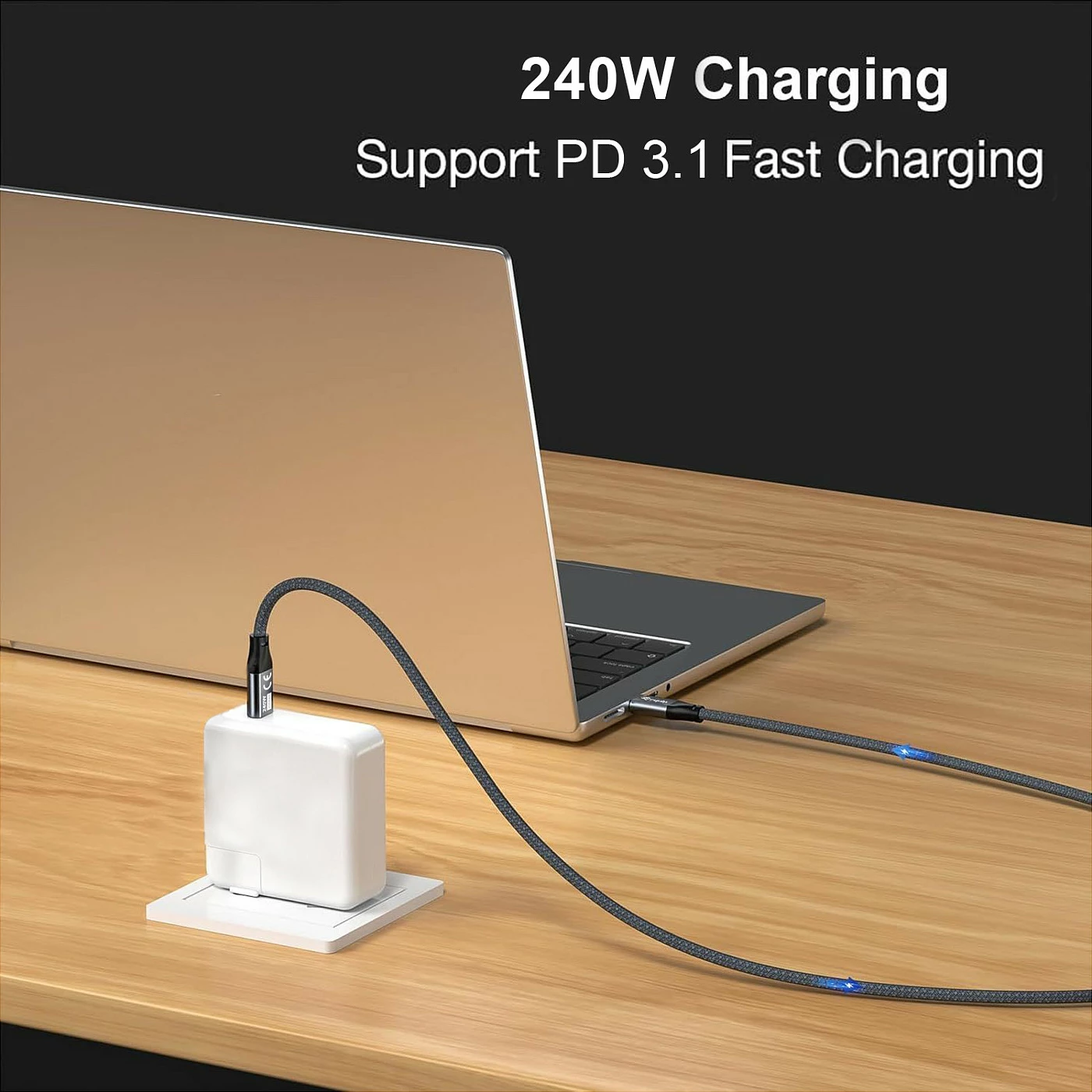 Kabllo USB-C EQUIP 128428, 3m, USB 3.2 Gen 2x2, 20Gbps, PD 240W, 4K/60Hz, e zezë