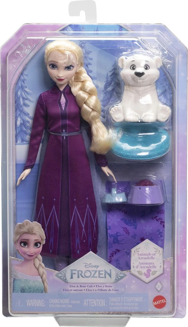 Kukulla Disney Frozen Elsa &amp; Ariu i Vogël