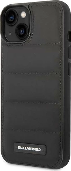 Mbështjellës Karl Lagerfeld KLHCP14MPSQAK për iPhone 14 Plus 6.7", hardcase, i zi