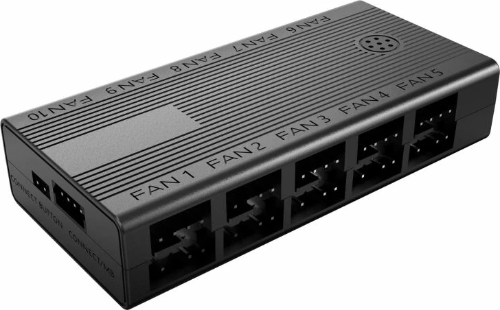Ventilatorë kompjuteri TACENS MARS MF-3DPROKIT 120 ARGB x3, të zinj, set me hub dhe telekomandë
