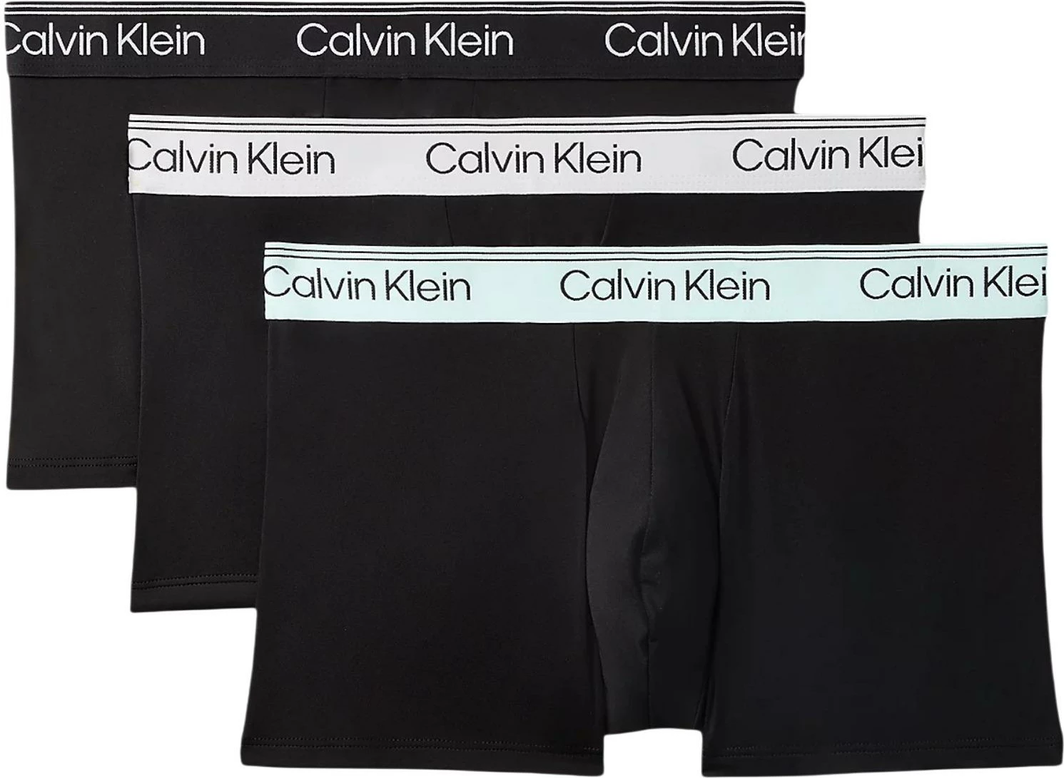 Set bokserash (trunk) për meshkuj Calvin Klein Underwear LV00NB4409, gri e çelët [Madhësia: M]