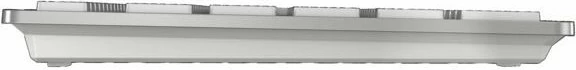 Tastierë dhe Maus Cherry DW 9100 SLIM, Wireless, RF Wireless + Bluetooth, QWERTZ, Argjendtë, Bardhë