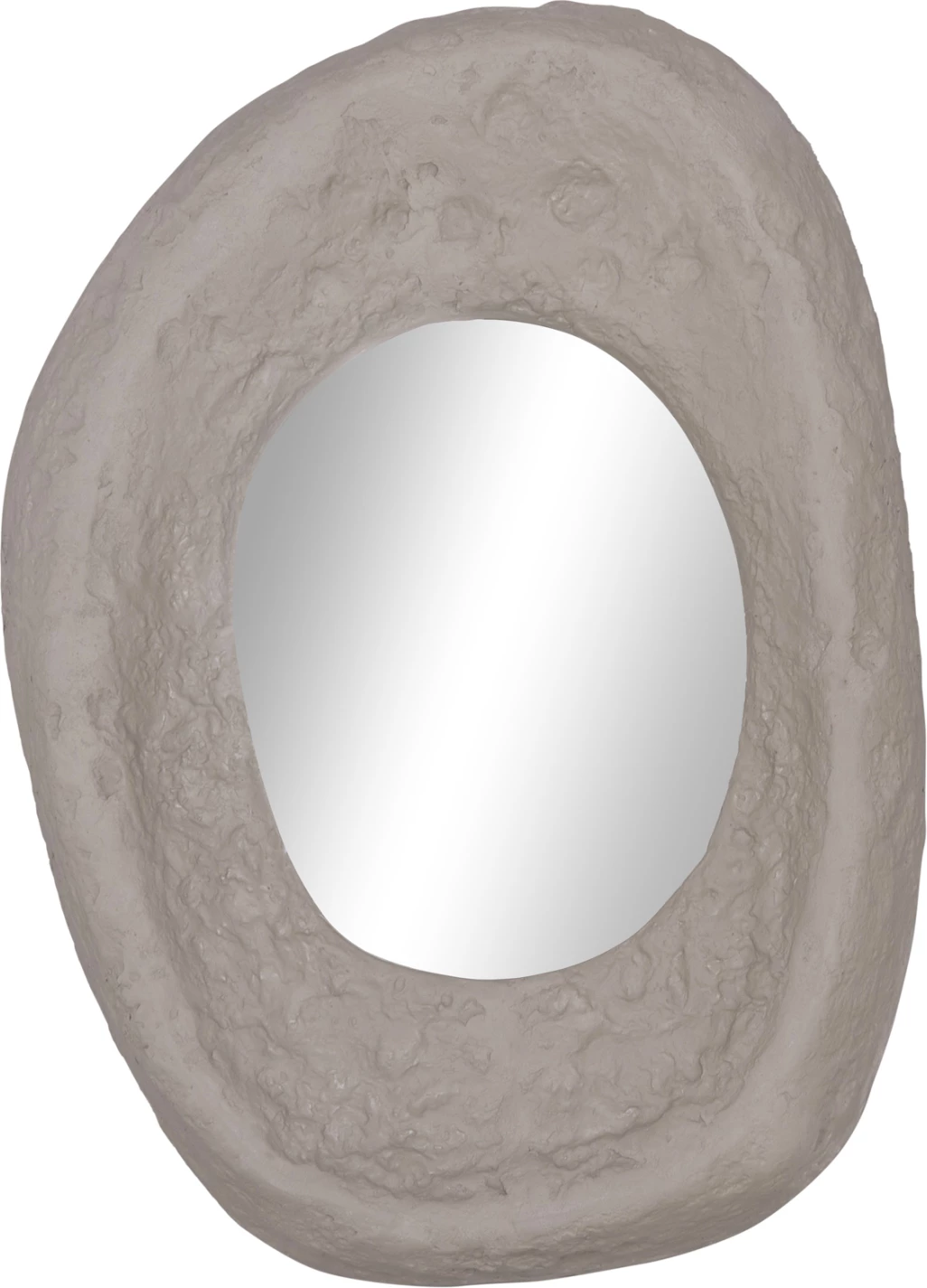 Pasqyrë muri RIFFE, fibër-cement, ngjyrë gri, 60x13x85cm
