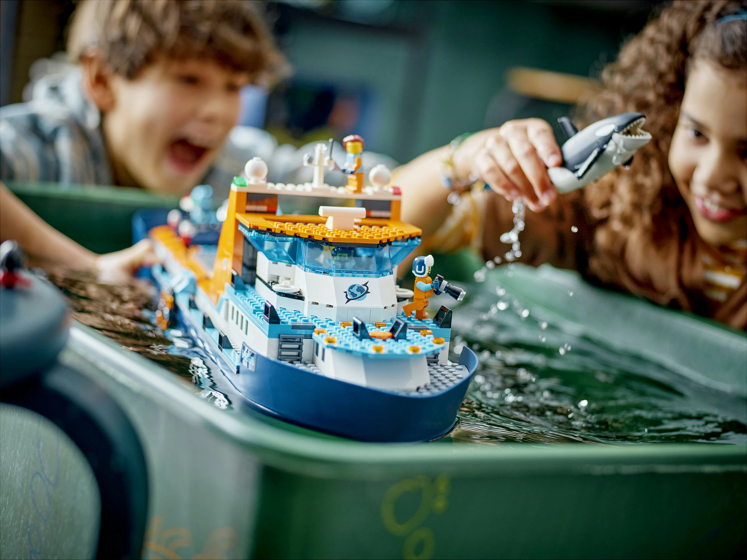 Set ndërtimi LEGO Arctic Explorer Ship, 815 pjesë, plastikë, shumëngjyrësh
