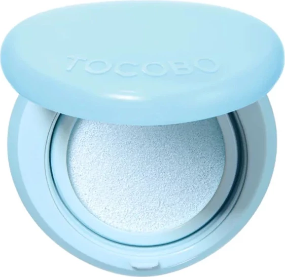 Krem dielli cushion për femra TOCOBO Blur Finish Sun Cushion SPF50+ PA++++ 01 Cotton Blue 13g