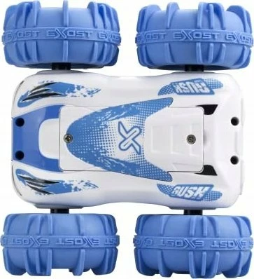 Automjet me telekomandë Exost 360 Aquacross 1:18, amfib (tokë/ujë), 2.4 GHz, bateri e rikarikueshme USB, shumengjyrësh