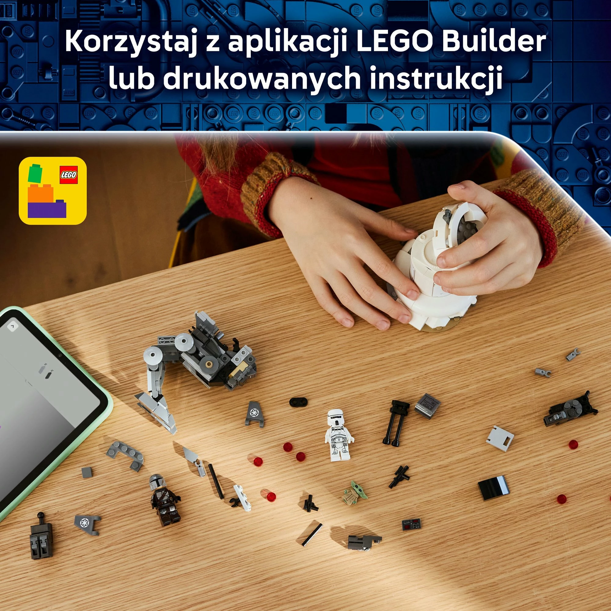 Set LEGO LEGO Star Wars AT-RT Attack 75444, 297 copë, 7+