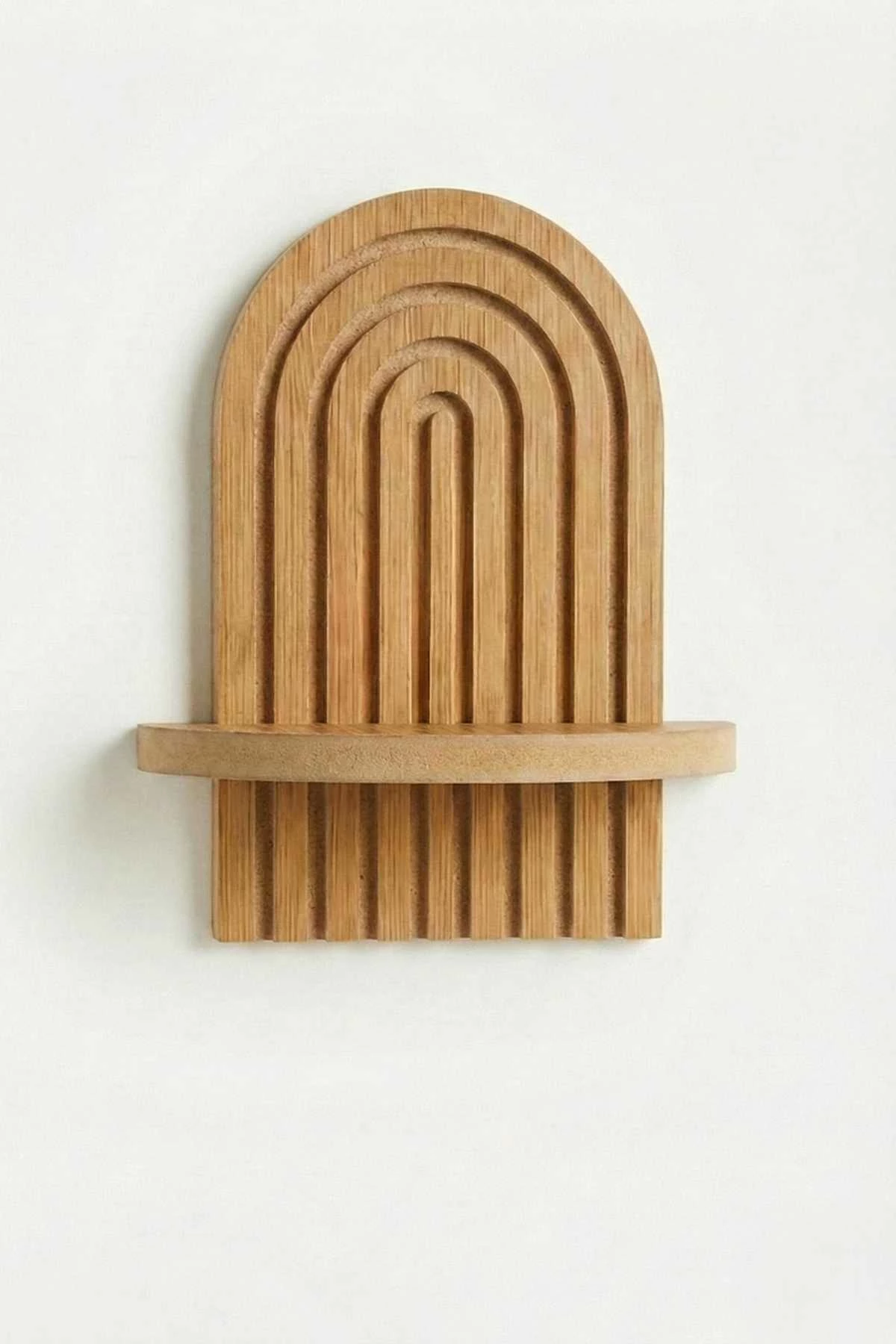 Raft muri dekorativ Skye Decor, Artmtkwll1, ngjyrë lisi