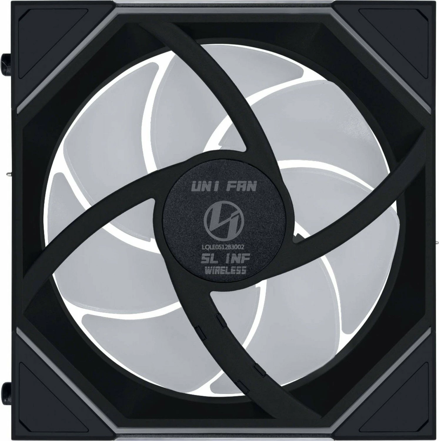 Ventilatorë PC Lian Li UNI FAN SL-INF120 ARGB Wireless Reverse Blade 120 mm 3-pack, zi