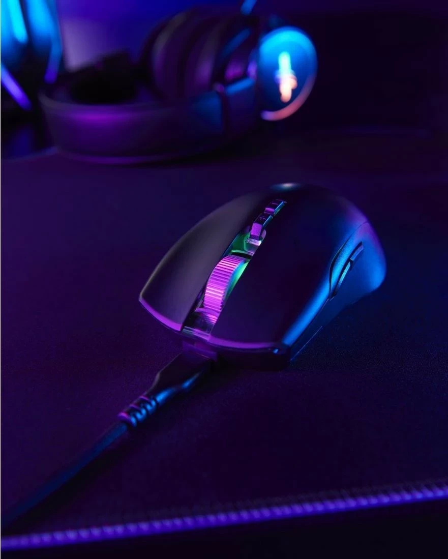 Maus gaming uRage Reaper 510, wireless/me kabllo, 16000 DPI, 9 butona, i zi