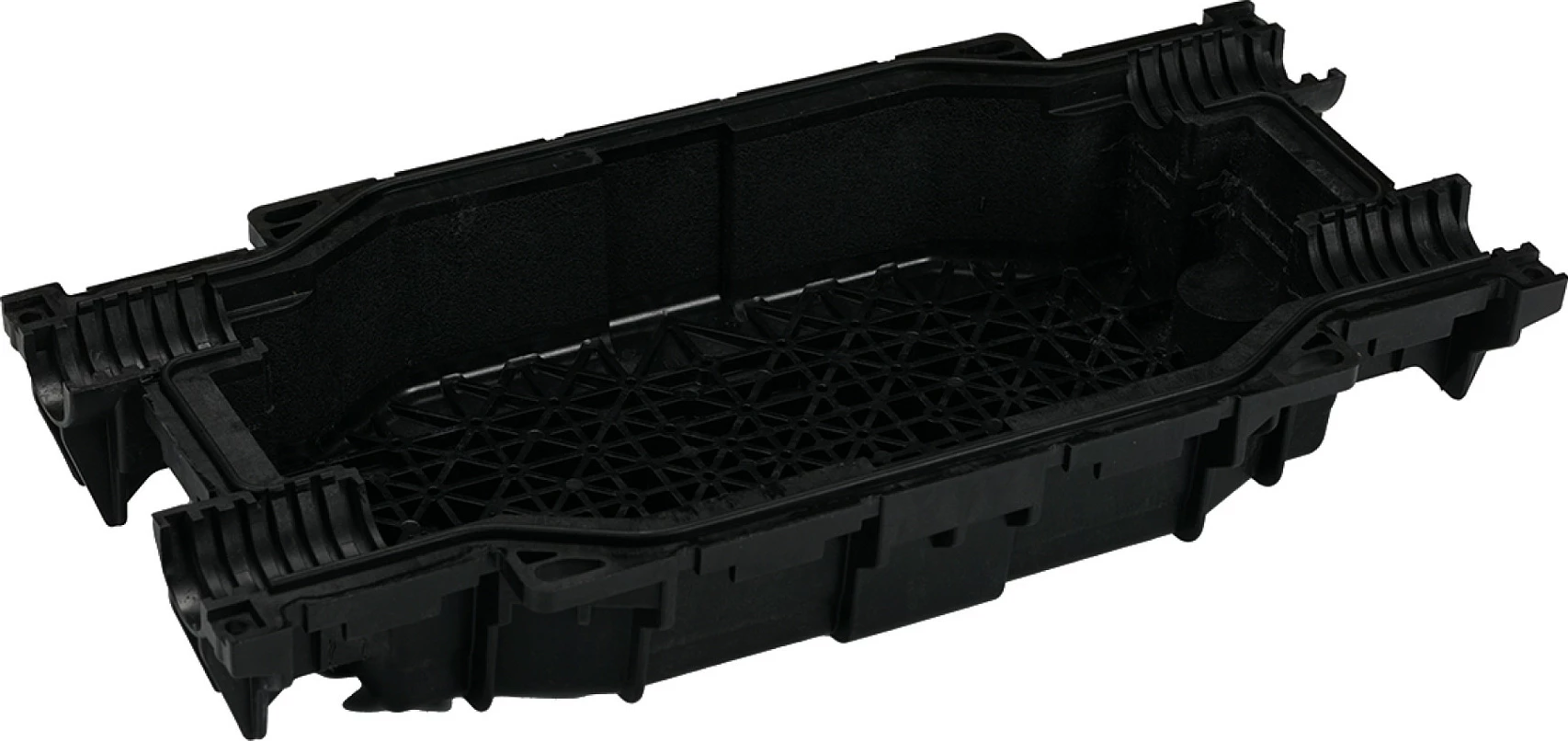 Kuti inline për fibra optike EFB Elektronik 83127.1V2, IP68, deri 24 fije, e zezë